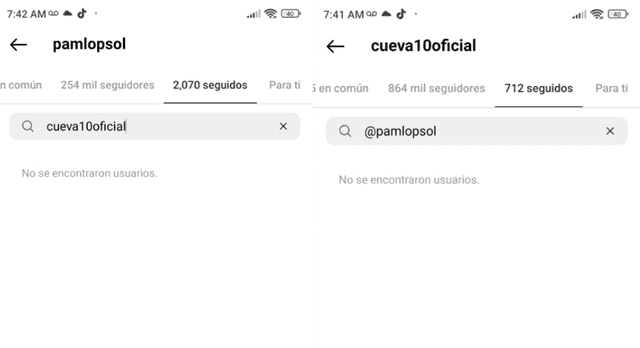 Pamela López y Christian Cueva se deja de seguir en redes.  