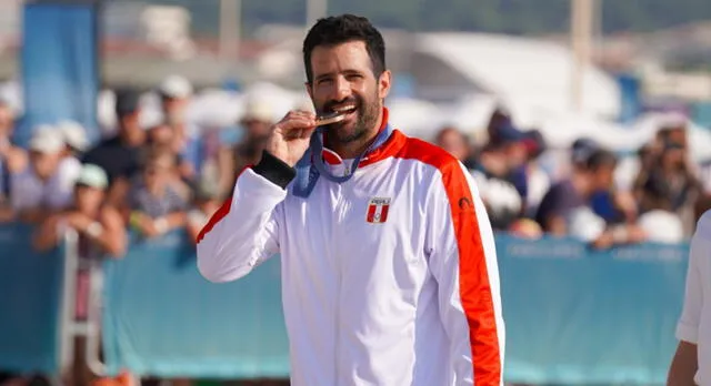 Stefano Peschiera, recientemente ganador de la medalla de bronce en vela Dinghy en los Juegos Olímpicos París 2024.