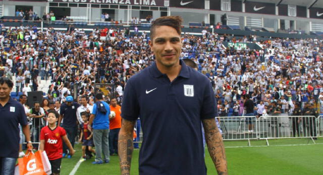 Paolo Guerrero usará la 99 en Alianza Lima. / Foto: GLR.   