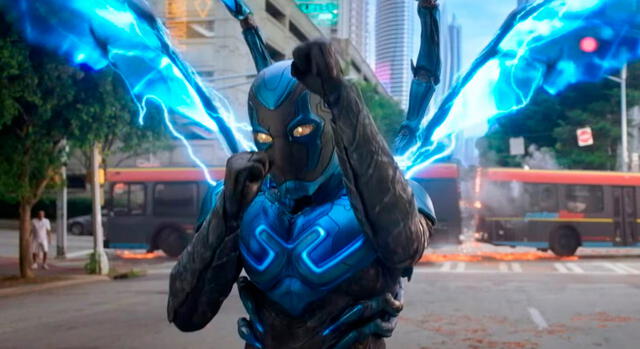 Blue Beetle recaudó 50 millones de dólares en taquilla.