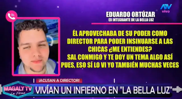 Salen a la luz más mujeres de ‘La Bella Luz’ denunciando tocamientos indebidos y acoso de director Salen a la luz más mujeres de ‘La Bella Luz’ denunciando tocamientos indebidos y acoso de director