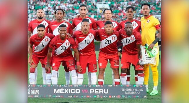 Perú enfrentó a México en el debut de Juan Reynoso. / FUENTE: Instagram.   