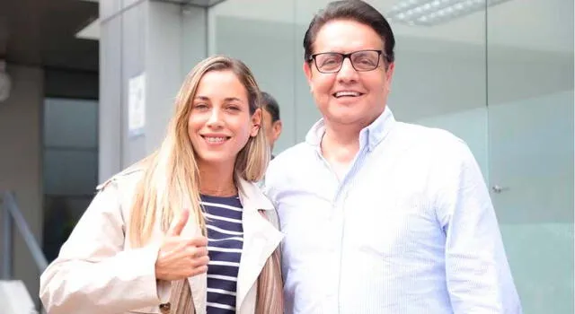  González Náder junto a Villavicencio en la plancha presidencial de dicho país.    