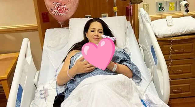 Melissa Klug compartió con sus seguidores el nacimiento de su pequeña.