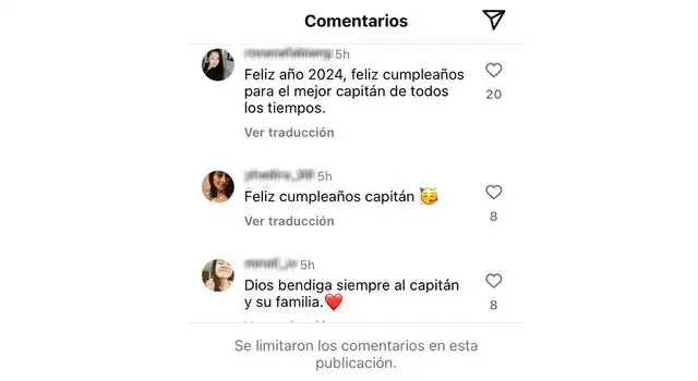 Así se ve la publicación en Instagram de Ana Paula Consorte y Paolo Guerrero    