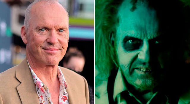 <em> Michael Keaton&nbsp;volvió a Beetlejuice. Composición: El Popular </em>   