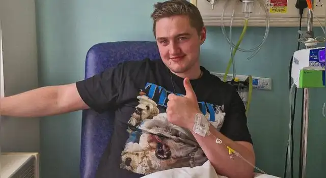 Finnian Garbutt contó que su estado de salud se agravó tras ser diagnosticada con cáncer.  