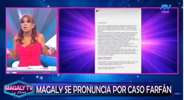 Magaly Medina se pronuncia luego de que Jefferson Farfán revelara el GIRO RADICAL de su juicio para METERLA PRESA