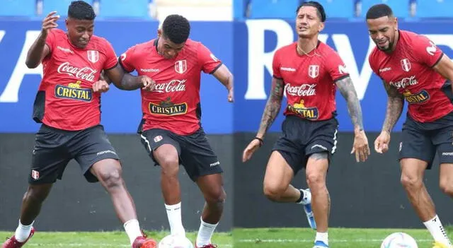 Selección Peruana entrena previo al amistodo en Barcelona   