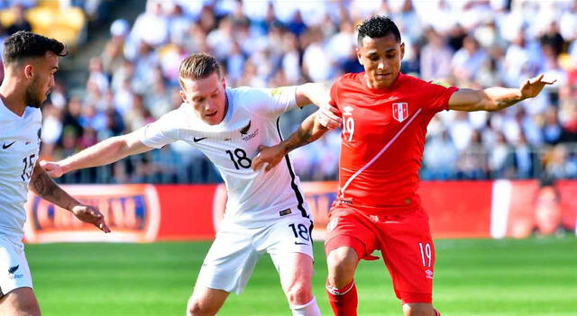 Perú y Nueva Zelanda vuelven a chocar, pero en esta vez por un partido amistoso en Barcelona. / FUENTE: AFP.   