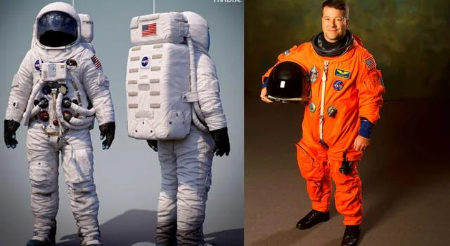 Los trajes de los astronautas buscan protegerlos de las temperaturas extremas, radiaciones o cambios de presión.   