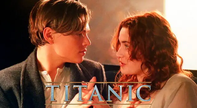 Jack y Rose son los protagonistas de Titanic. Foto: Difusión 