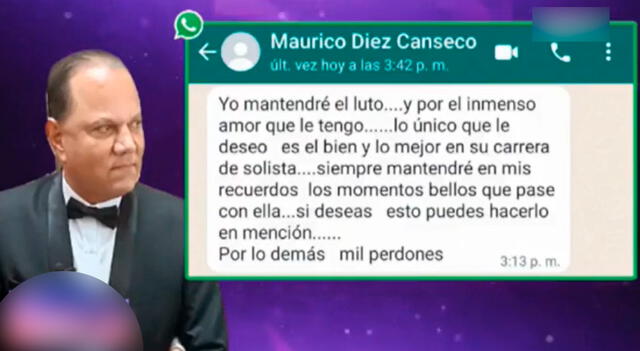 Mauricio Diez Canseco se pronuncia tras denuncia de Lisandra Lizama. Foto: Captura ATV 