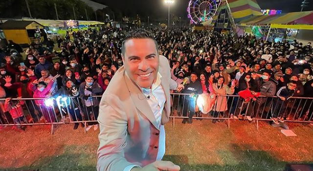 Dantes Cardosa y su orquesta en una de sus presentaciones. Foto: Instagram   