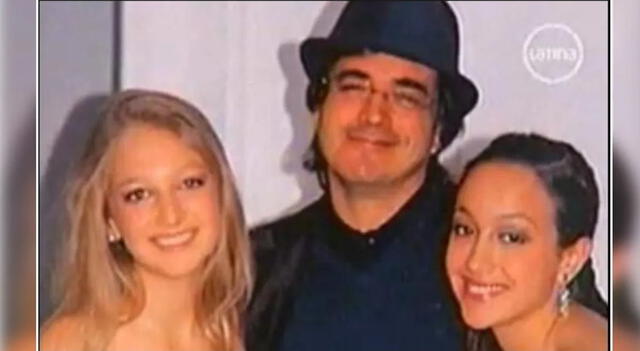 Jaime Bayly y sus hijas Paola y Camila. Foto: Difusión   