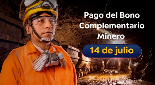  El Bono Minero beneficiará a más de 29.000 jubilados. Foto: Twitter   