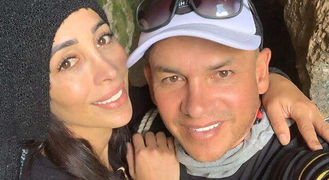  Olinda Castañeda y Christian Marcial concibieron su primera hija juntos hace unas semana. Foto: Instagram 