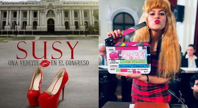  Susy: Una vedette en el Congreso se estrena en unas semanas. Foto: Difusión   