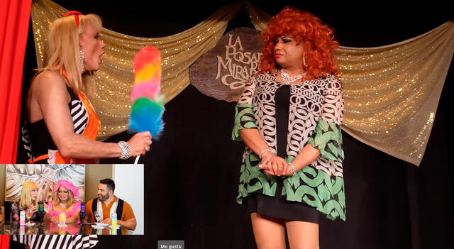  Coco Marusix en la obra las Skandalosas. Foto: Captura canal YouTube Las Washas   