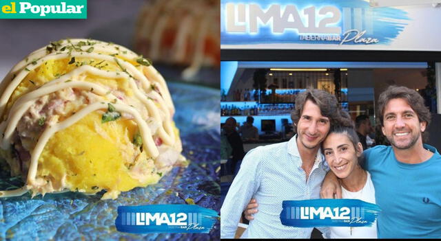  La causa es uno de los platos favoritos de Lima 12. Foto: Instagram Lima 12   