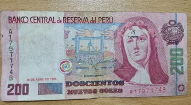  El billete de 200 soles puede llegar a costar más de 1 mil soles.    