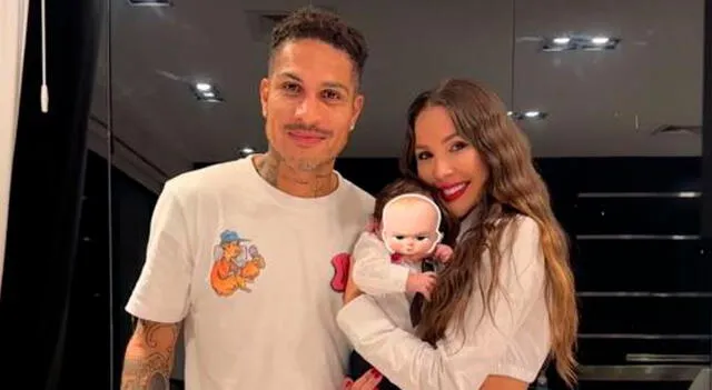 Paolo Guerrero y Ana Paula Consorte.