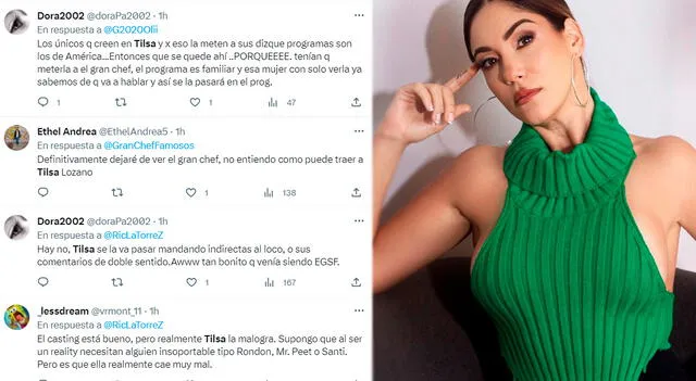 Twitter tendencias - Tilsa Lozano Instagram.   