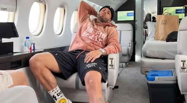 Nicky Jam podría llegar a Perú en su avión privado.