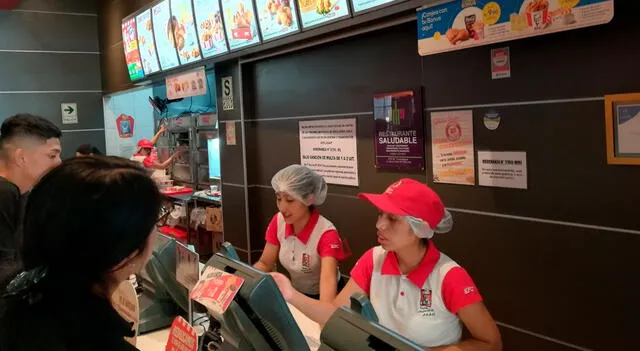 KFC es multada por el Indecopi.