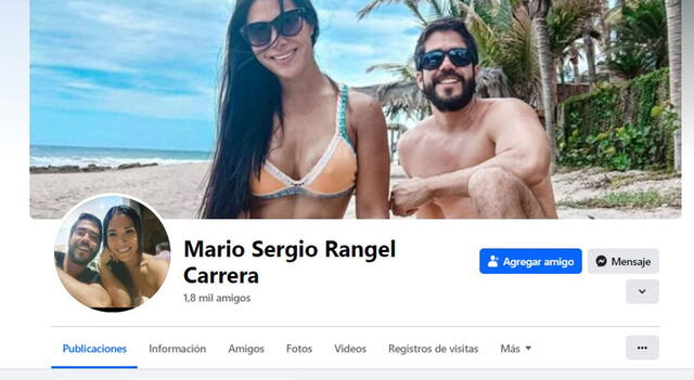 Mario Rangel sigue teniendo fotos junto a Fabianne Hayashida.