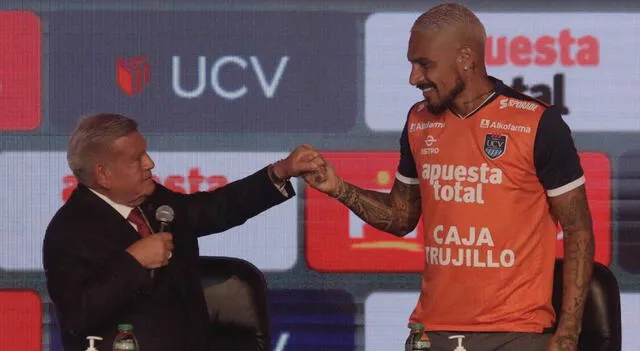 Paolo Guerrero: ¿cuántos centímetros le lleva el 'Depredador' a César Acuña, dueño de la UCV?