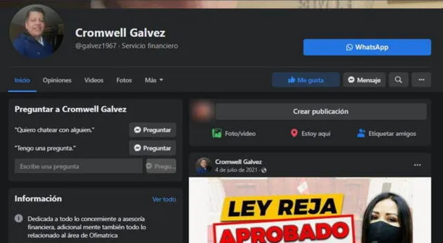 Esto es lo que se sabe sobre Cromwell Gálvez, el exbanquero peruano que robó millones de dólares al BBVA