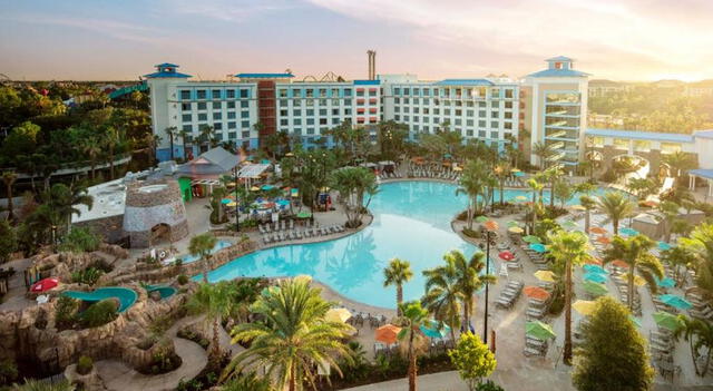 Universal's Loews Sapphire Falls Resort es el hotel donde se habrían hospedado.