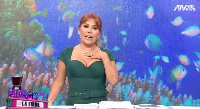 Magaly Medina despidió a su último DJ en vivo.  