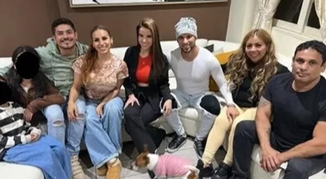 Arnold Pastor presentó a Greissy Ortega ante su familia.  