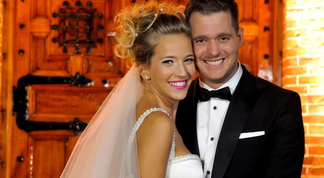 Luisana Lopilato está casada con Michael Bublé.  