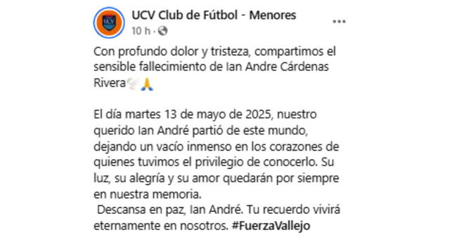 Asesinan sin piedad a joven futbolista de la UCV en el Callao: delincuentes también mataron a su familiar Asesinan sin piedad a joven futbolista de la UCV en el Callao: delincuentes también mataron a su familiar