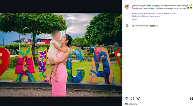 Yarita Lizeth reapareció en su cuenta de Instagram. Yarita Lizeth reapareció en su cuenta de Instagram.