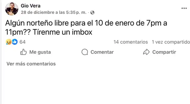 Giovanni Vera y su último mensaje. Giovanni Vera y su último mensaje.