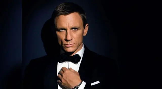 El actor Daniel Craig como James Bond.
