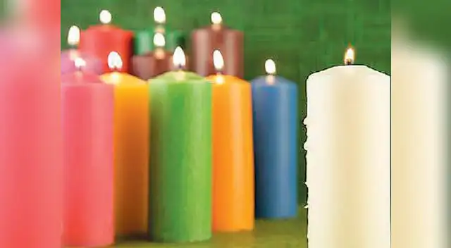 Velas duraderas.