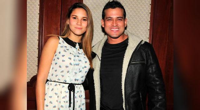 Christian Domínguez y Maria Grazia Gamarra.