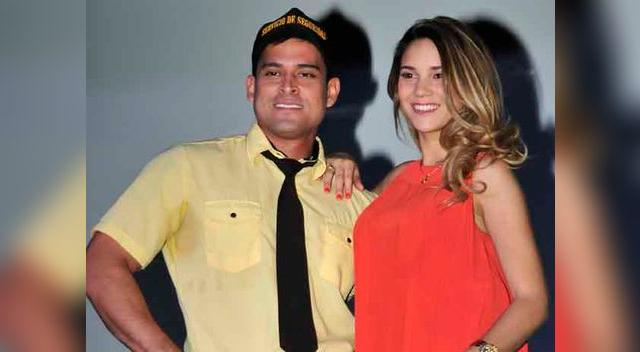 Christian Domínguez y Maria Grazia Gamarra.