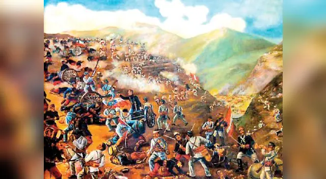 La Batalla de Tarapacá.