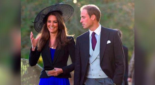 Kate Middleton y el príncipe Guillermo.