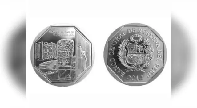 Lanzan nueva moneda de S/.1 de Kuntur Wasi.