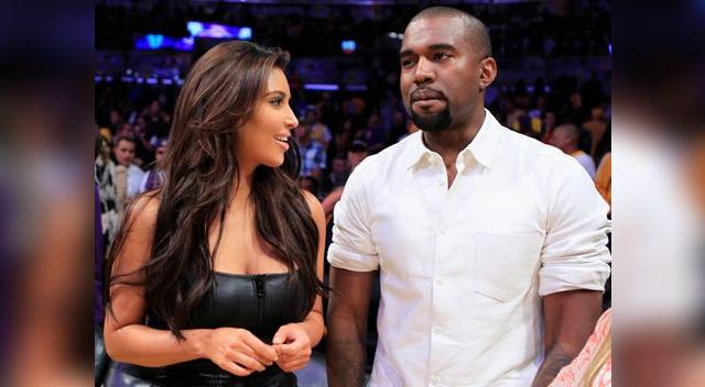Kim Kardashian y Kanye West.