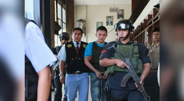 Sicario juvenil habría matado a 10 personas. Cuando escapó de Trujillo fue recapturado en un hotel de Lima con su pareja Jazmín Marquina Casas.