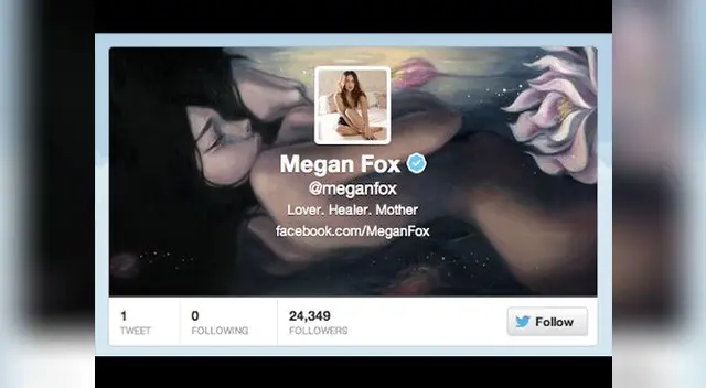 @MeganFox se despidió de twitter.