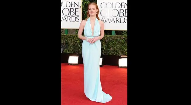 Jessica Chastain en Calvin Klein